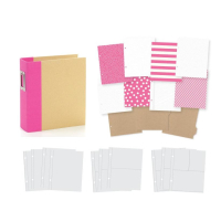 Simple Stories SN@P! Binder 6x8 Inch Pink (10732)